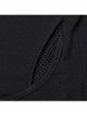 Black Stretch Knitted Mesh Front Center Hollow Slit Tied Rope Design Punk Style Sexy Long Sleeve T-Shirt