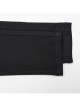 Black Stretch Twill Fabric White Patent Leather Skull Decoration On Both Sides And Snap Button Punk Style Tight Straight Pants