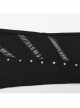 Black Slightly Elastic Twill Stitching Laminated Side Pleats Eyelet Rivets Punk Style Personalized Flared Pants