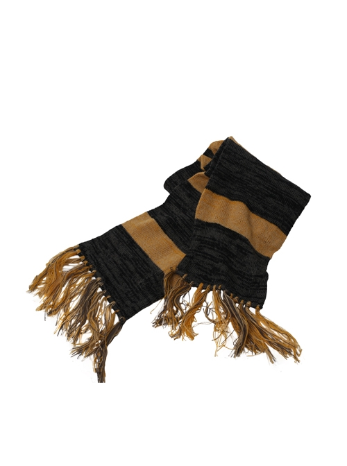 Fantastic Beasts And Where To Find Them Newt Scamander Halloween Cosplay Accessories Yellow And Gray Stripe Scarf