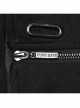 Personalized Oval Black Non Elastic Twill Front Chinese And Japanese Buttons With Eyelet Decoration Punk Style Zipper Corset