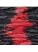 Ink Jiangnan Black And Red Knitted Tie Dye With Medium Length Slit Hem Gothic Style Slim Tube Top Long Dress