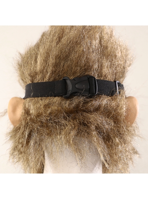 Black Myth Wukong Wukong Fur Waistband Halloween Cosplay Costume Full Set