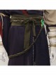 Black Myth Wukong Wukong Braided Belt Halloween Cosplay Costume Set Without Gourd Without Masks