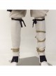 Black Myth Wukong Wukong Braided Belt Halloween Cosplay Costume Set Without Gourd Without Masks