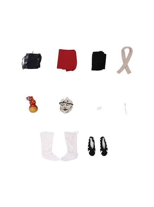 Black Myth Wukong Mi Dao Ren Halloween Cosplay Costume Full Set