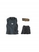 Movie Deadpool & Wolverine Fantastic Four Human Torch Halloween Cosplay Costume Set Without Shoes