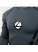 Movie Deadpool & Wolverine Fantastic Four Human Torch Halloween Cosplay Costume Set Without Shoes