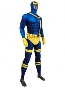 X-Men '97 Cyclops Scott Summers Halloween Cosplay Accessories Bodysuit And Head Cover