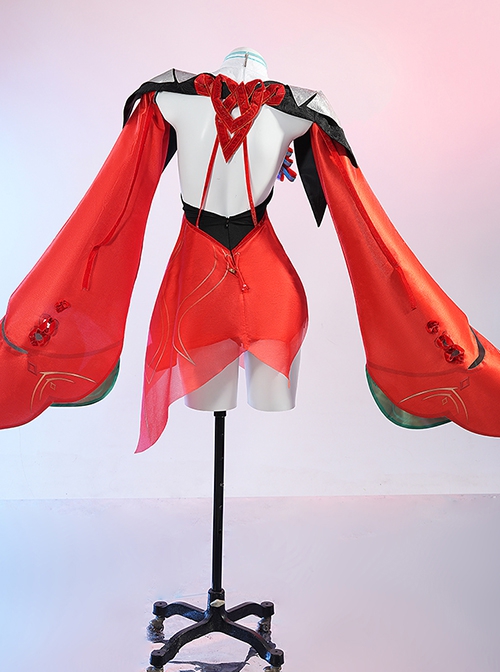Game Honor Of Kings Hero Shao Siyuan Halloween Cosplay Costume Full Set