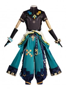 Game Genshin Impact Kinich Halloween Cosplay Costume Full Set