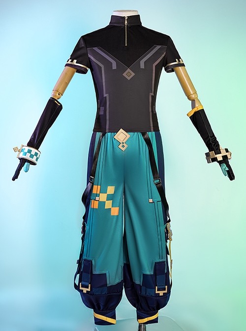 Game Genshin Impact Kinich Halloween Cosplay Costume Full Set