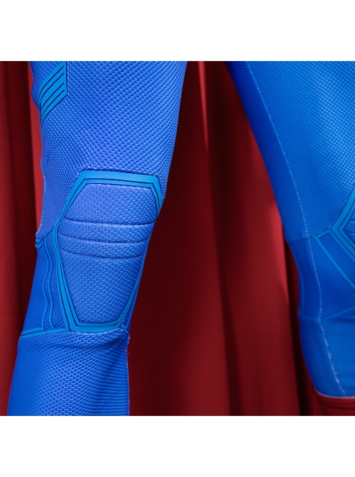 Movie Superman Superman Bodysuit Battle Suit Halloween Cosplay Costume Set Without Shoes