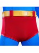 Movie Superman Superman Bodysuit Battle Suit Halloween Cosplay Costume Set Without Shoes