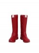 Movie Superman Superman Bodysuit Battle Suit Halloween Cosplay Accessories Red Boots