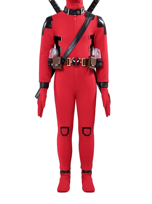 Movie Deadpool & Wolverine Baby Deadpool Halloween Cosplay Costume Set Without Helmet And Knife