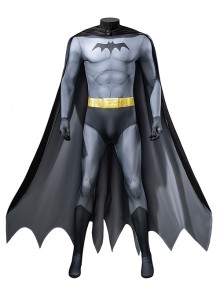 Anime Movie Batman Caped Crusader Batman Bodysuit Halloween Cosplay Costume Set