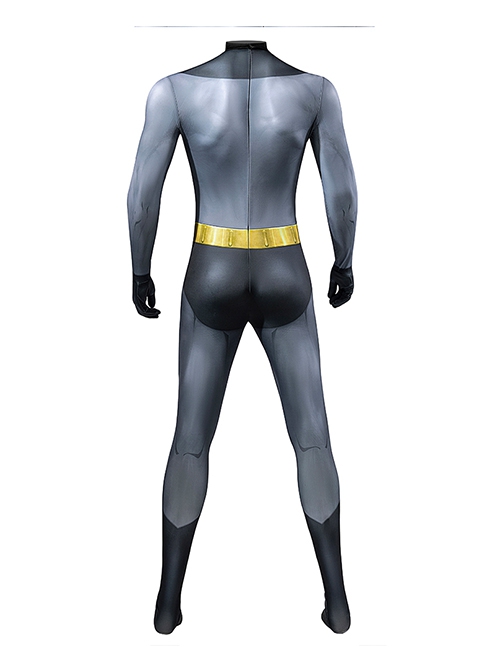 Anime Movie Batman Caped Crusader Batman Bodysuit Halloween Cosplay Costume Set