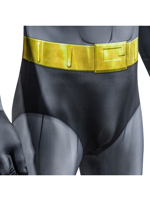 Anime Movie Batman Caped Crusader Batman Bodysuit Halloween Cosplay Costume Set