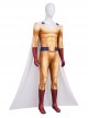 One Punch Man Season 3 Saitama  Bodysuit Halloween Cosplay Costume Set Without Shoes