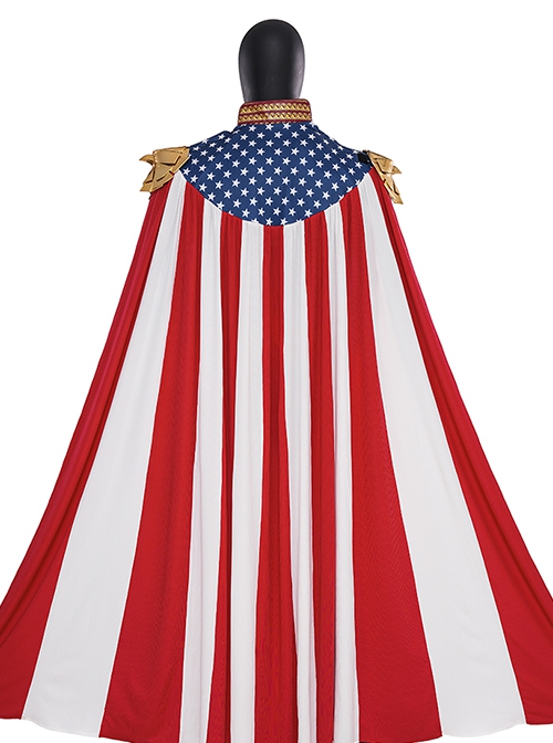 The Boys The Homelander Upgraded Version Halloween Cosplay Costume Set Without Shoes