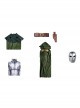 Fantastic Four Doctor Doom Victor von Doom Halloween Cosplay Costume Set Without Shoes