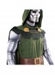 Fantastic Four Doctor Doom Victor von Doom Halloween Cosplay Costume Set Without Shoes