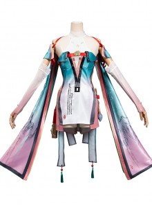 Game Wuthering Waves Zhezhi Halloween Cosplay Costume Full Set