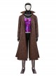 Deadpool & Wolverine Gambit Halloween Cosplay Costume Set