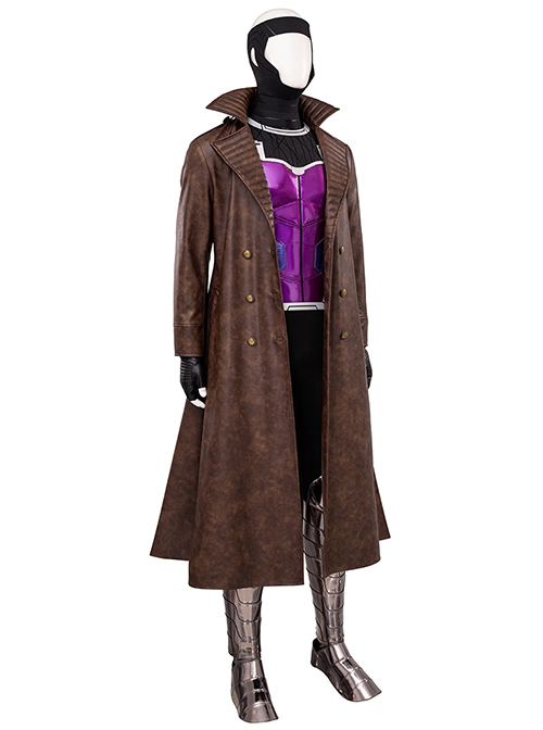 Deadpool & Wolverine Gambit Halloween Cosplay Costume Set