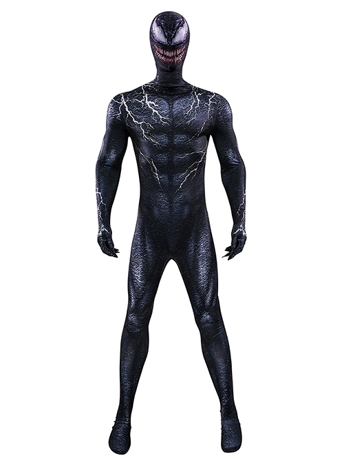 Venom The Last Dance Venom Bodysuit Halloween Cosplay Costume Set