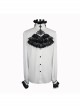 Black Embroidered Bow Tie Chest Frilly Lace Cuff White Gothic Chiffon Shirt