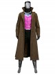 Movie Deadpool & Wolverine Gambit Halloween Cosplay Costume Set Without Shoes