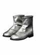 Movie Deadpool & Wolverine Gambit Halloween Cosplay Accessories Silver Short Boots