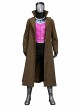 Movie Deadpool & Wolverine Gambit Halloween Cosplay Accessories Silver Short Boots