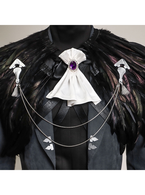 Game Final Fantasy VII Ever Crisis Sephiroth Dark Harbinger Halloween Skins Halloween Cosplay Costume Set