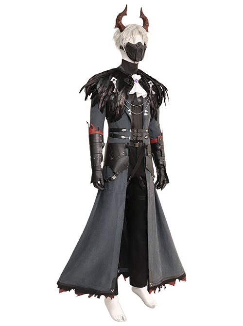 Game Final Fantasy VII Ever Crisis Sephiroth Dark Harbinger Halloween Skins Halloween Cosplay Costume Set