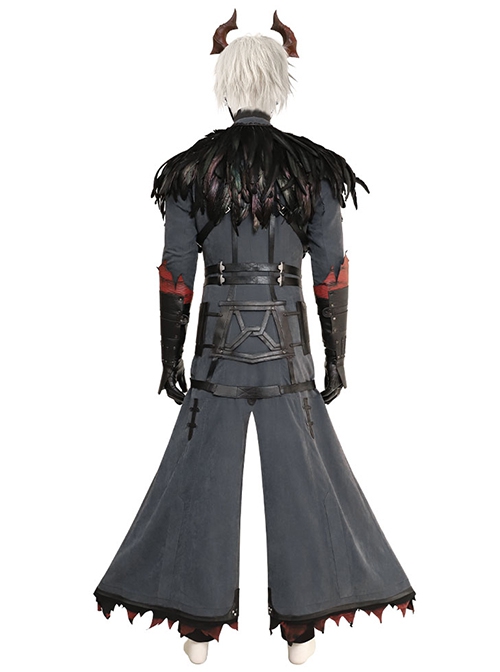 Game Final Fantasy VII Ever Crisis Sephiroth Dark Harbinger Halloween Skins Halloween Cosplay Costume Set