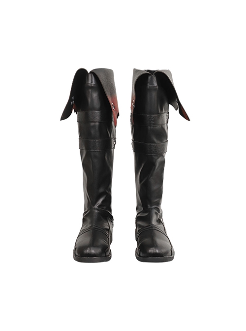 Game Final Fantasy VII Ever Crisis Sephiroth Dark Harbinger Halloween Skins Halloween Cosplay Accessories Black Boots