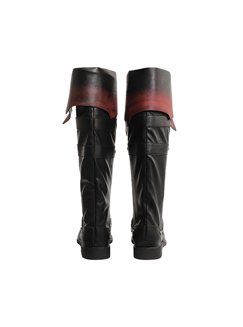 Game Final Fantasy VII Ever Crisis Sephiroth Dark Harbinger Halloween Skins Halloween Cosplay Accessories Black Boots