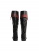 Game Final Fantasy VII Ever Crisis Sephiroth Dark Harbinger Halloween Skins Halloween Cosplay Accessories Black Boots