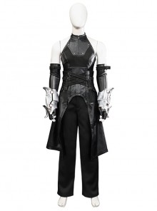 Game Final Fantasy VII Ever Crisis Sephiroth Edged Wings Training Garb Halloween Cosplay Costume Set Without Shoes