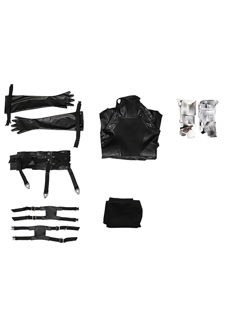 Game Final Fantasy VII Ever Crisis Sephiroth Edged Wings Training Garb Halloween Cosplay Costume Set Without Shoes