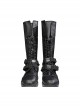 Game Final Fantasy VII Ever Crisis Sephiroth Edged Wings Training Garb Halloween Cosplay Accessories Black Boots