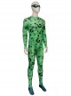 Movie Batman Forever Riddler Bodysuit Halloween Cosplay Costume Set