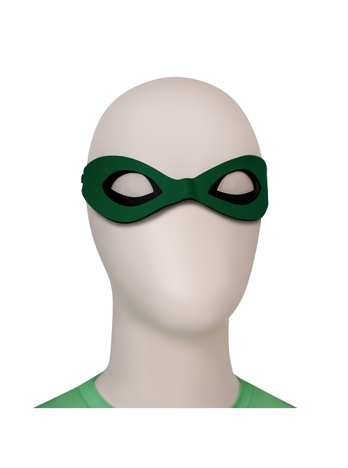 Movie Batman Forever Riddler Bodysuit Halloween Cosplay Costume Set