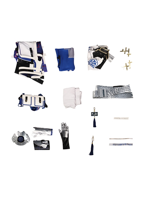 Game Wuthering Waves XiangLiYao Halloween Cosplay Costume Full Set