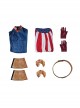 The Boys The Homelander Muscle Upgraded Version Halloween Cosplay Costume Set Without Shoes