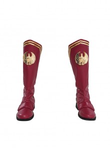 The Boys The Homelander Muscle Upgraded Version Halloween Cosplay Accessories Red Boots