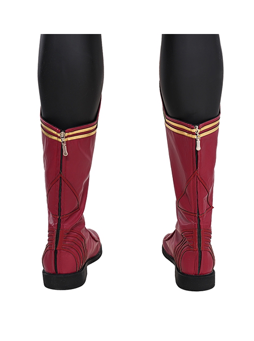 The Boys The Homelander Muscle Upgraded Version Halloween Cosplay Accessories Red Boots